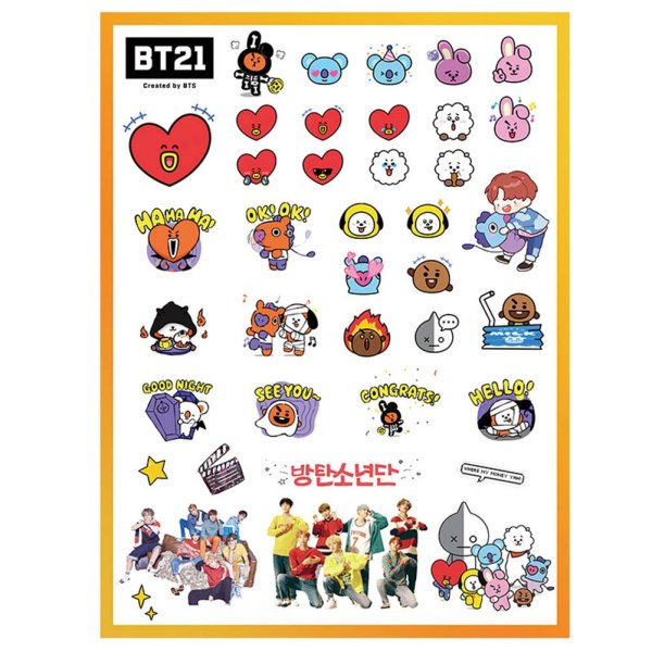 Значки bt21
