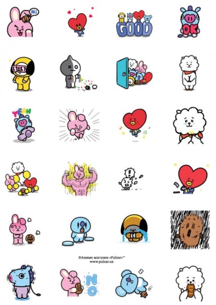 Куки бейби bt21