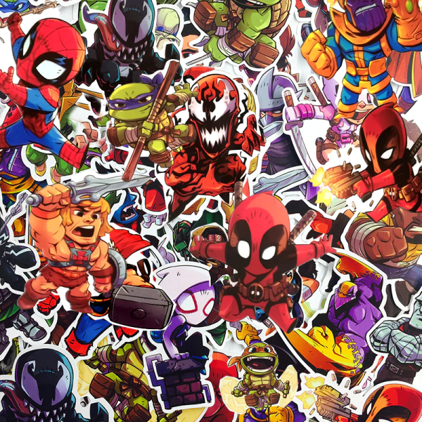 Супергеройский. Наклейки