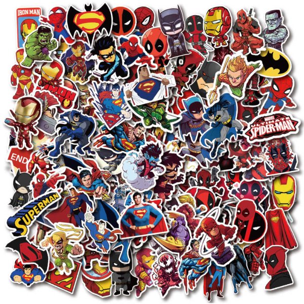 Наклейки Марвел