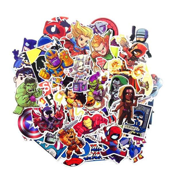 Наклейки Марвел