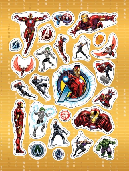 Стикеры с супергероями