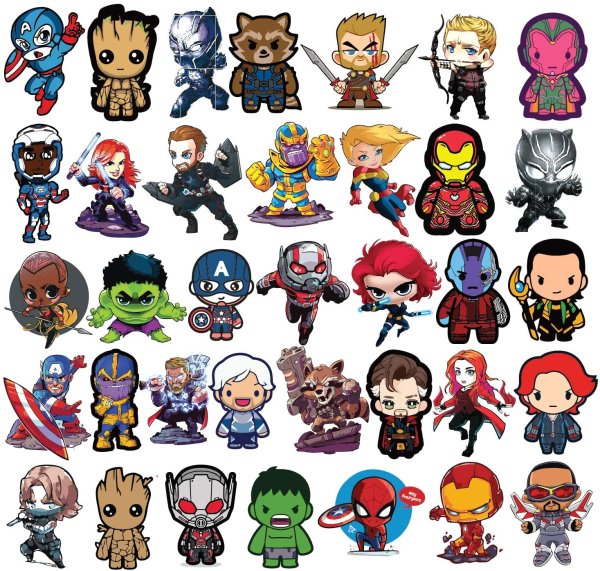 Стикеры Супергерои