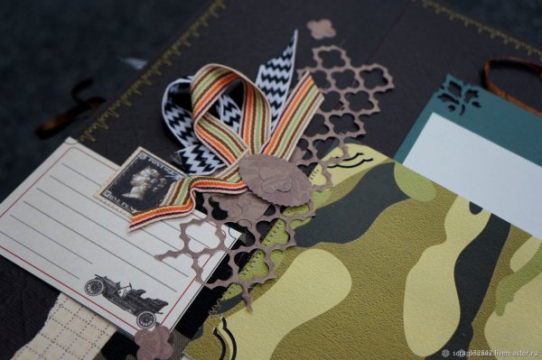 Армейские наклейки для альбома