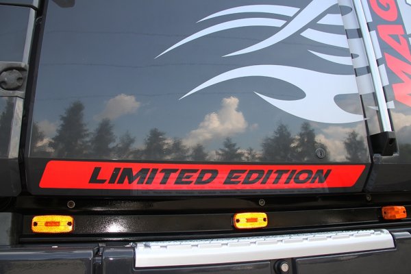 Наклейки на кабину Магнум DXI