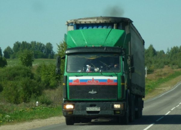 Наклейки на МАЗ