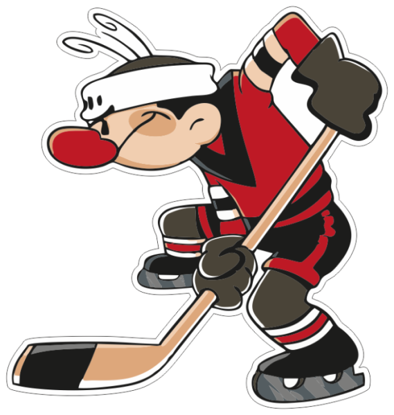 Наклейки хоккей