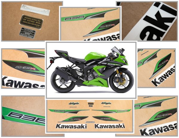 Kawasaki Ninja надпись