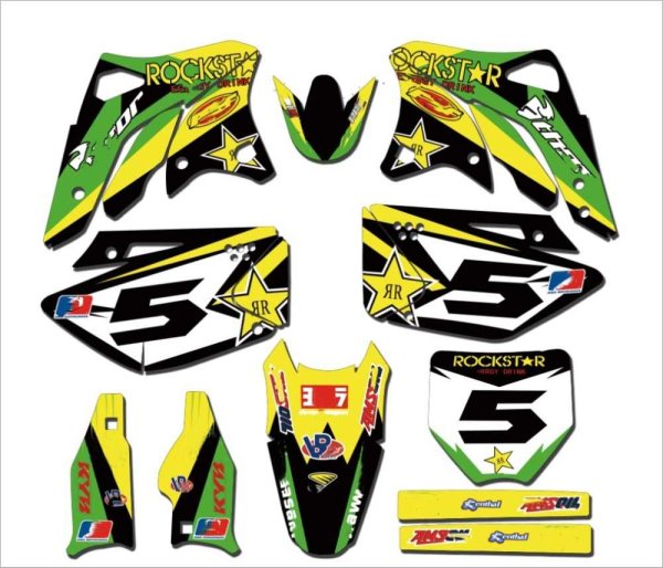 Наклейки на бак Кавасаки