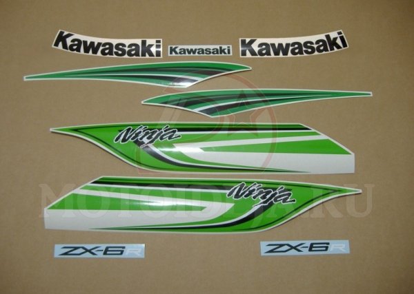 Наклейки Кавасаки