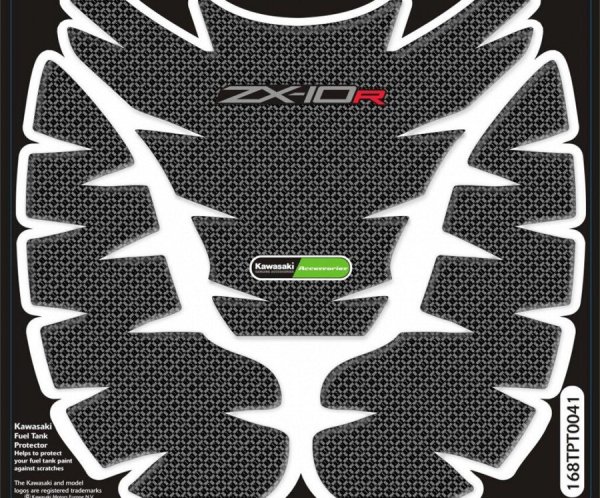 Наклейки на кроссовый мотоцикл Кавасаки