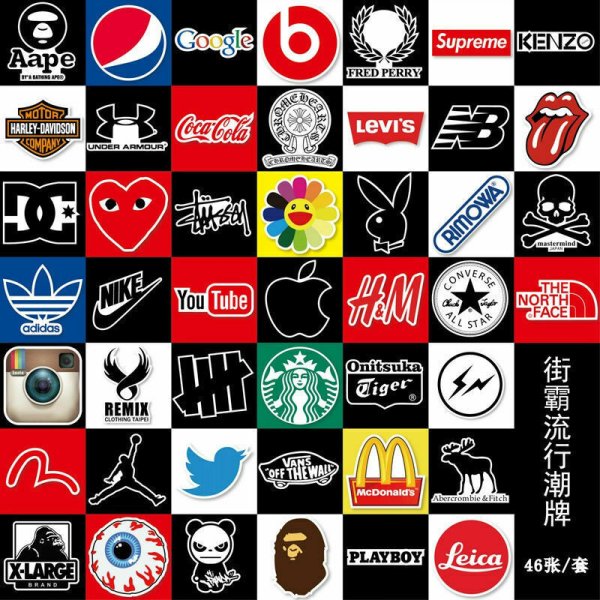 Брендовые Стикеры