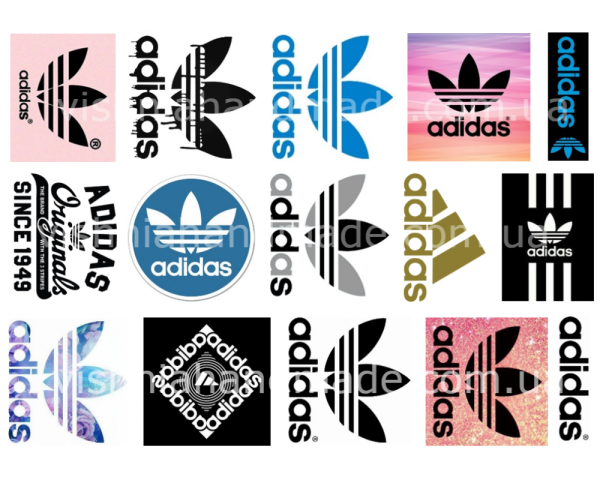 Брендовые наклейки на одежду