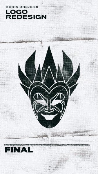 Борис Брейча маска эскиз тату