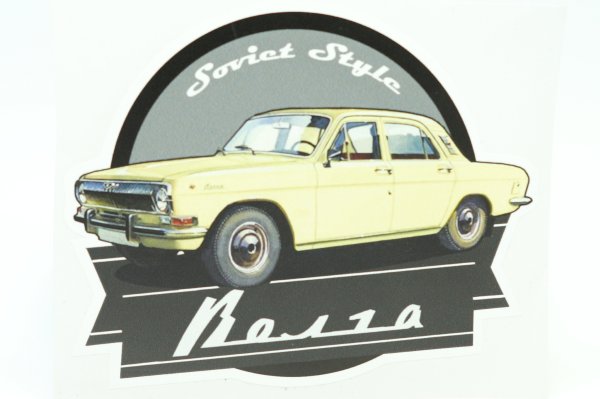 Наклейки на Волгу