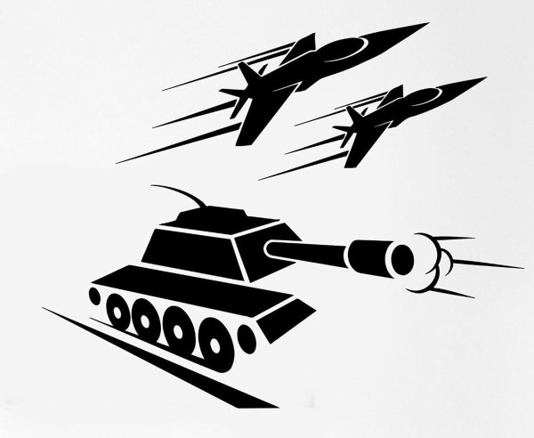 Военные Стикеры