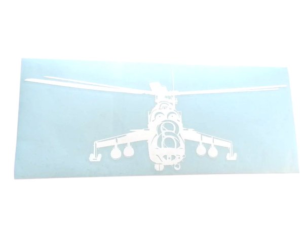 Вертолёт ми8 армейский стикер