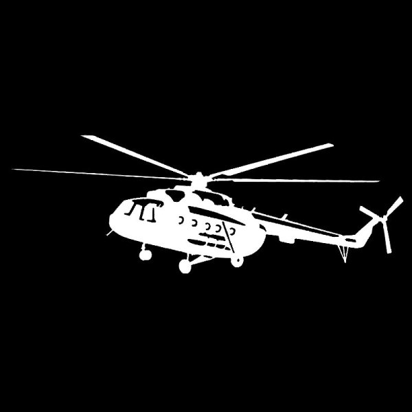 Наклейка вертолеты