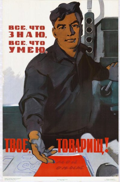 Советские плакаты