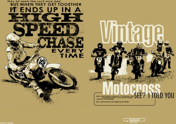 Плакат мотокросс