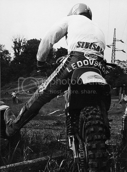 Мотокросс Геннадий Моисеев .Владимир Кавинов