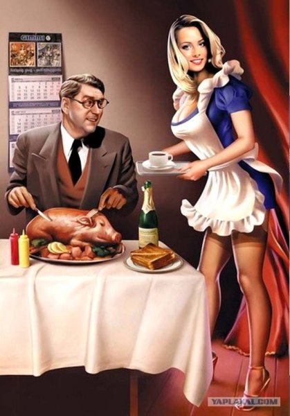 Плакаты в стиле пин ап для кафе