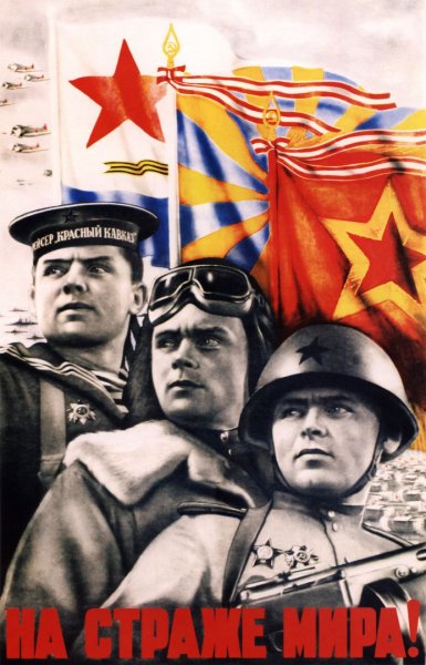 Советские военные плакаты 1941-1945