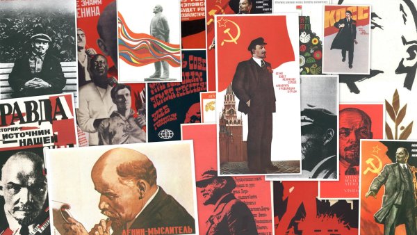 Советские коммунистические плакаты