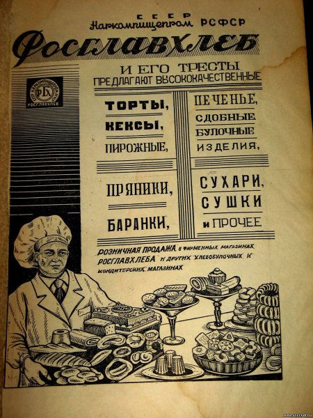 Наркомпищепром СССР Главкондитер
