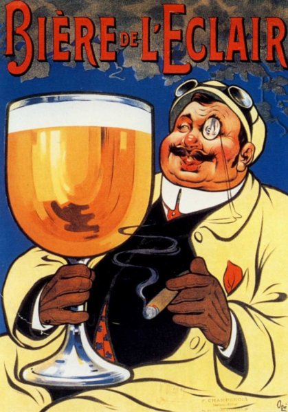 Советские рекламные плакаты пива