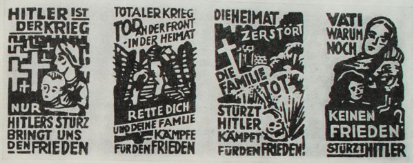 Антифашистские листовки на французском