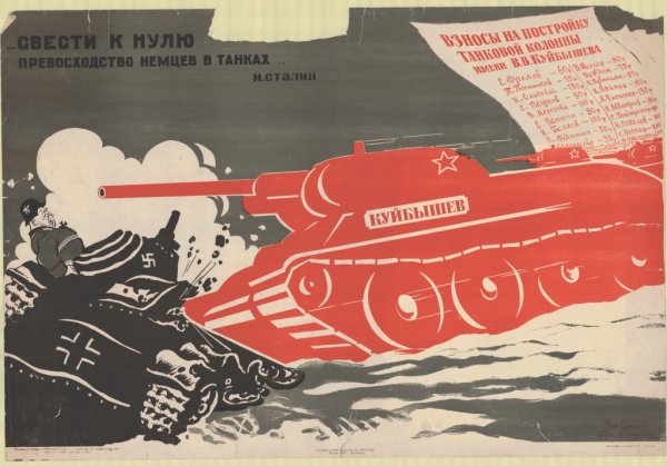 Советские военные плакаты 1941-1945