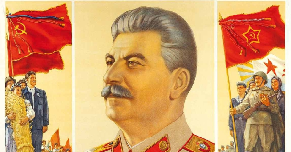 Слава Сталину великому зодчему коммунизма