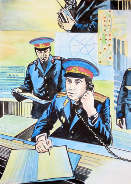 Советские милицейские плакаты