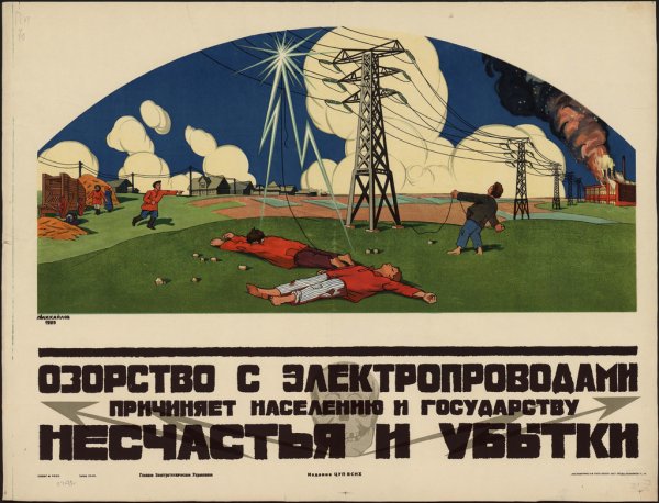 Советские плакаты 1920-х годов