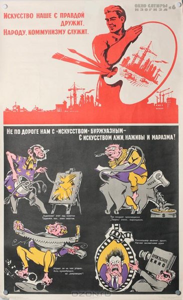 Коммунистические плакаты против капитализма