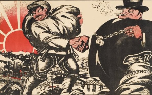 Советские плакаты про буржуев