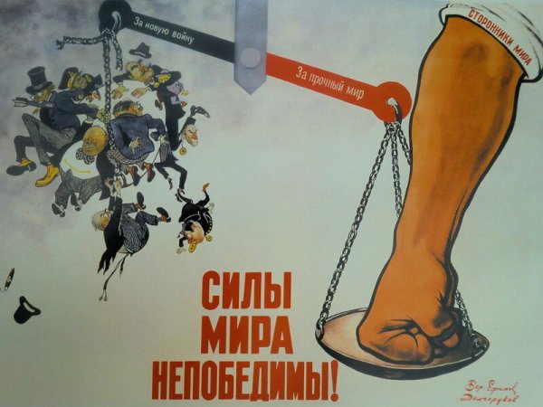 Советские плакаты холодной войны