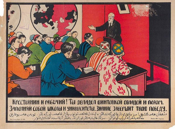 Агитационные плакаты 1920