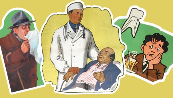 Медицинские плакаты советских времен