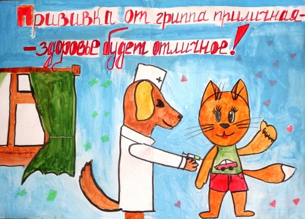 Прививка плакат