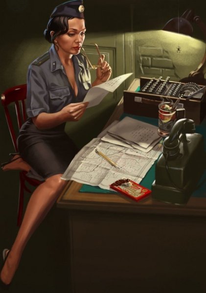 Советский пин-ап от Валерия Барыкина