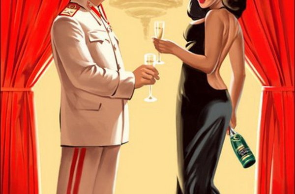 Надписи в стиле пин ап