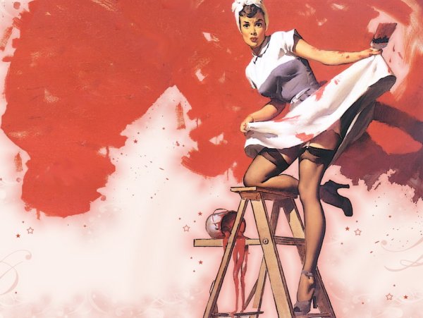 Советский пин ап