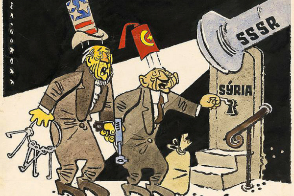 Советские политические карикатуры