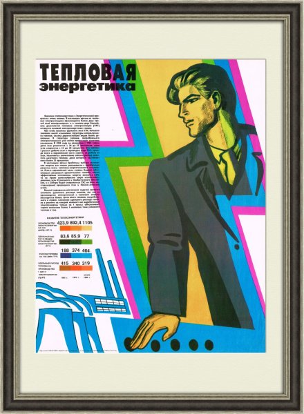 Советские плакаты Энергетика