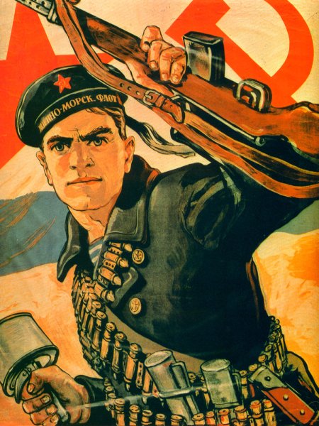 Лопата друг солдата плакат