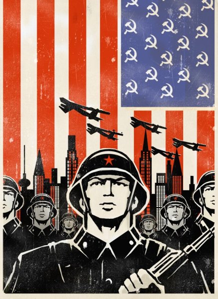 Плакаты США холодная война