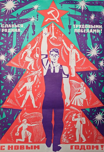 Плакаты против церкви СССР