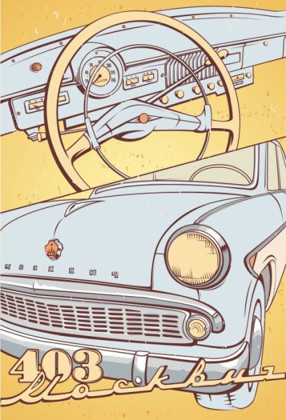 Советские плакаты про водителей